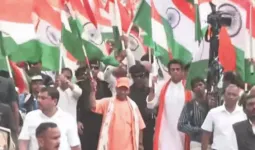 सीएम की अगुवाई में बही देशभक्ति की बयार, गूंजा राष्ट्र प्रथम का उद्घोष