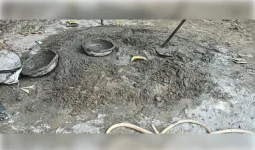 उतरौला में ईदगाह जाने वाले सीसी मार्ग के निर्माण पर उठे सवाल