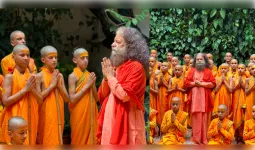 गंगा तट पर गूंजे वेद मंत्र, परमार्थ निकेतन में जीवंत हुई ऋषि परंपरा
