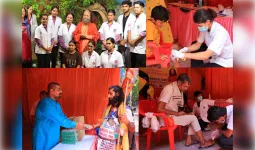 कांवड़ यात्रियों को परमार्थ निकेतन की सौगात, स्वास्थ्य जांच से स्वच्छ पेयजल तक व्यवस्था