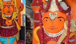 उज्जैनः नगर निगम ने खड़े हनुमान की मूर्ति हटाने को आईआईटी इंदौर से मांगी मदद