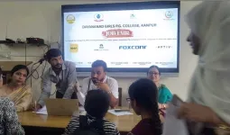 कानपुर में रोजगार मेला, छात्राओं को प्रतिष्ठित कंपनियों में नौकरी के अवसर उपलब्ध कराने पर जोर