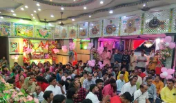 अनूपपुर में रात 12 बजे गूंजे कृष्ण जन्म के जयकारे