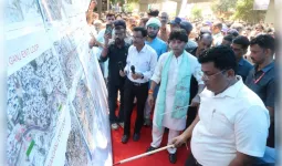 ग्वालियर एलिवेटेड रोड फेज-2 का सिंधिया ने किया निरीक्षण