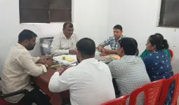 बाल कल्याण समिति की बैठक में बाल सुरक्षा व नशे से बचाव पर चर्चा