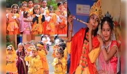 श्रीकृष्ण जन्माष्टमी पर राधा-कृष्ण की भक्ति में डूबा परमार्थ निकेतन