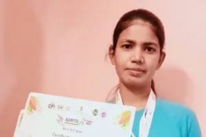  मोतिहारी की बेबी ने खेलो इंडिया जोनल साइक्लिंग लीग में जीता कांस्य पदक