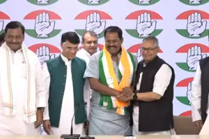  मुजफ्फरपुर से भाजपा सांसद रहे अजय निषाद ने थामा कांग्रेस का हाथ