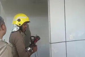 आजमगढ़ एयरपोर्ट पर शार्ट सर्किट से एटीसी कंट्रोल रूम में लगी आग