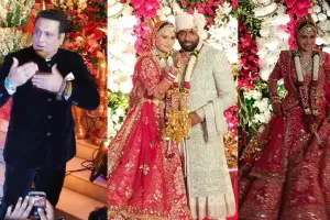 आपसी मतभेद भुलाकर आरती सिंह की शादी में पहुंचे 'मामा' गोविंदा, वीडियो वायरल