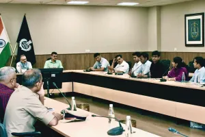 पुलिस मुख्यालय में प्रोबेशनर आईएएस अधिकारियों का भ्रमण