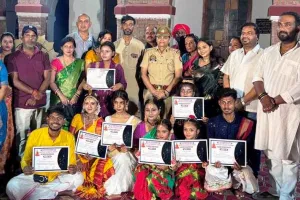 8 दिवसीय शास्त्रीय नृत्य कार्यशाला का रंगारंग समापन: प्रस्तुतियों से छा गये बाल कलाकार