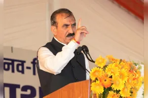  कांगड़ा को पर्यटन राजधानी बनाने पर है सरकार का फोकस : मुख्यमंत्री