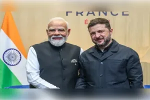 जी-7 में पीएम मोदी की जेलेंस्की से मुलाकात, शांति और सहयोग पर जोर