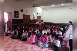योग दिवस पर रिलायंस एवं फ्लोरेन्स कॉलेज के विद्यार्थियों ने दिया स्वस्थ जीवन का संदेश