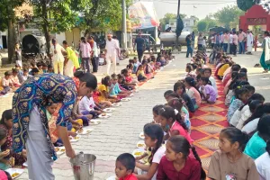 दक्षिणमुखी हनुमान मंदिर का 23वां स्थापना दिवस श्रद्धापूर्वक मनाया गया