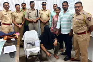 Mumbai: कालाचौकी पुलिस की बड़ी कार्रवाई,  पिस्टल और 6 जिंदा कारतूसों के साथ आरोपी गिरफ्तार