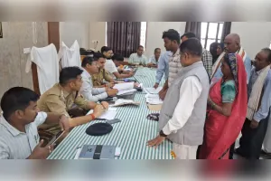 तहसील समाधान दिवस में 65 जनशिकायती मामले आये 3 का हुआ निस्तारण