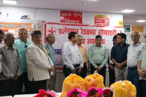 50 क्षय रोगियों को पुष्टाहार वितरित 