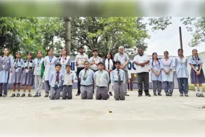 समेली प्रखंड स्थापना दिवस समारोह में सुतारा में ही मिशन स्कूल का शानदार प्रदर्शन