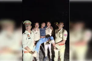 फतेहपुर में पुलिस मुठभेड़ में अपराधी साहिल कुरैशी गिरफ्तार