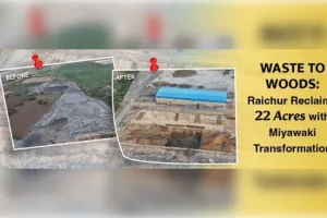 कर्नाटक ने पेश की हरियाली की मिसाल, कचरे के पहाड़ को बनाया हरा-भरा