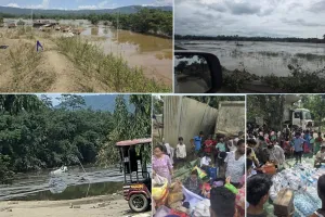 असम में बाढ़ का कहर बरकरार, शिवसागर-धेमाजी में नदियां फिर खतरे के निशान से ऊपर