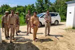 निर्माणाधीन गेस्ट हाउस का किया गया निरीक्षण, दिये गये आवश्यक दिशा निर्देश
