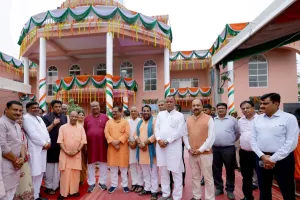 सीएम योगी नें किया बशारतपुर में कल्याण मंडपम का लोकार्पण