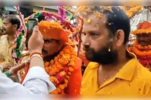 भोले के जयकारों से गूंजा इटौंजा, 1300 कांवड़ियों का स्वागत