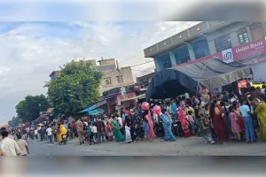 निगोहां पुलिस की कड़ी सुरक्षा में हापा मेला सम्पन्न