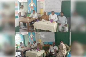 उच्च प्राथमिक विद्यालय जोगीबीर में मासिक संकुल शिक्षक बैठक सम्पन्न