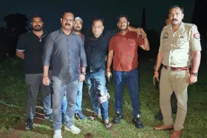 पुलिस से घिरा पटाखा कांड का आरोपित, मुठभेड़ में घायल