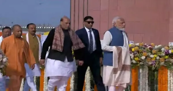 अटल जी की जयंती पर प्रधानमंत्री नरेन्द्र मोदी ने राष्ट्र प्रेरणा स्थल ...