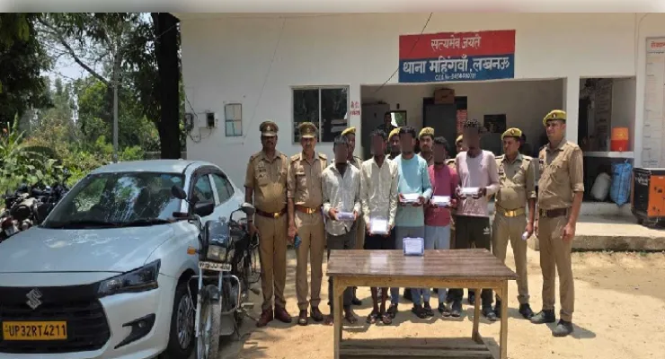  महिगवां पुलिस ने मोबाइल चोरी कर ठगी करने वाले गैंग का किया पर्दाफाश, 5 गिरफ्तार