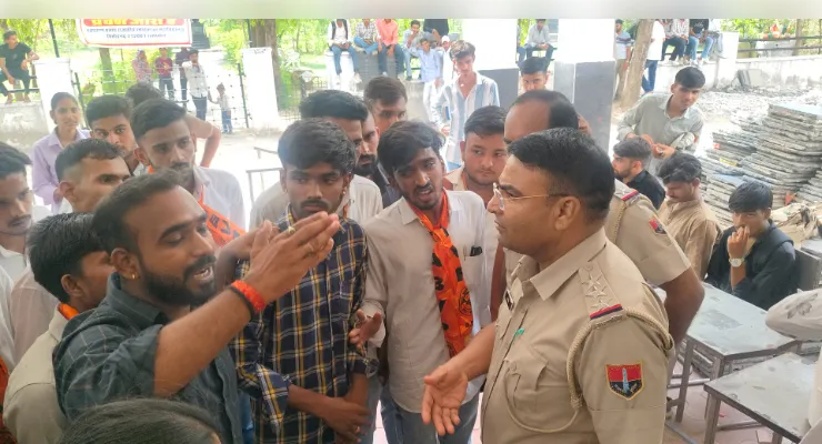चित्तौड़गढ़: कॉलेज में छात्र संगठनों में टकराव, मारपीट विवाद के बाद एबीवीपी-एनएसयूआई में भारी हंगामा