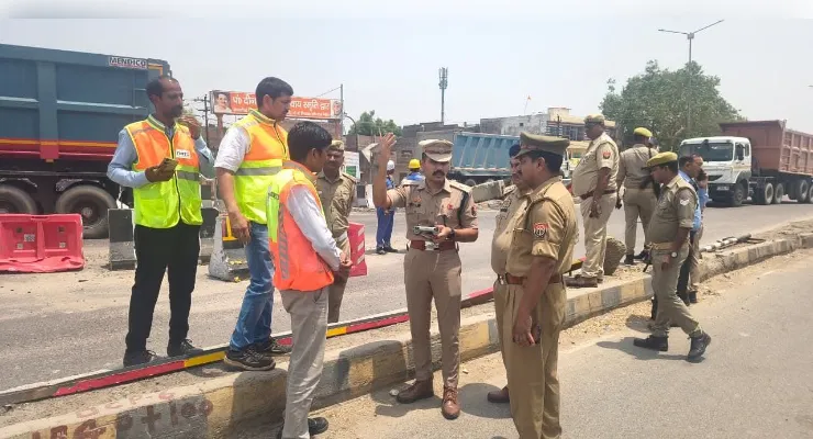 उरई में कानपुर-झांसी हाईवे पर लगने वाले जाम की ड्रोन से होगी निगरानी