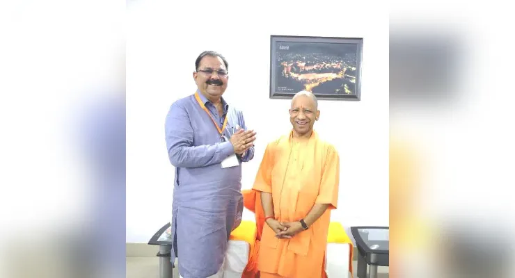 मुख्यमंत्री योगी आदित्यनाथ से मिले विधायक रवि शर्मा,  सौंपे विकास से जुड़े 9 प्रमुख प्रस्ताव 