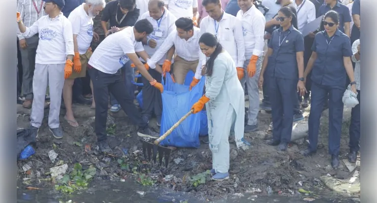 सभी को नदी के प्रति आदतों और व्यवहार में बदलाव लाने की जरूरत: रेखा गुप्ता