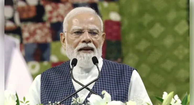 नीति आयोग परिषद बैठक में विकसित भारत 2047 हेतु समावेशी मानव विकास पर मंथन