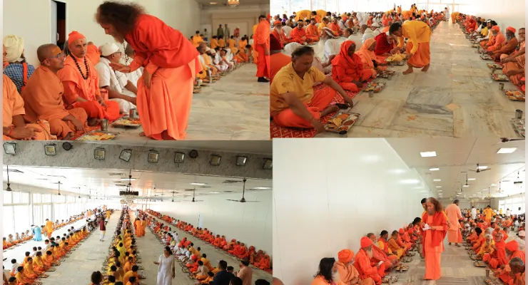 खाद्य सुरक्षा दिवस पर स्वामी चिदानन्द ने दिया संदेश, बोले भोजन ईश्वर का प्रसाद