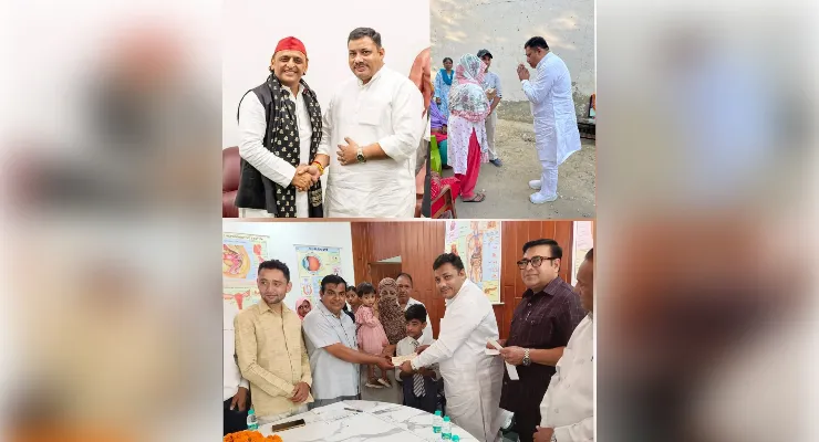 जनसेवा से मजबूत हो रही पहचान, सर्व समाज के बीच बढ़ा अभिषेक गर्ग का जनाधार