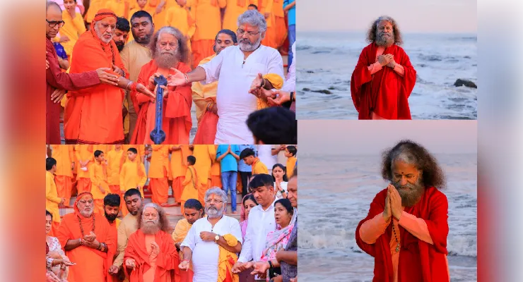 महासागर दिवस पर स्वामी चिदानन्द का आह्वान, प्लास्टिक प्रदूषण पर जताई चिंता