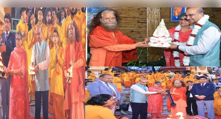 उत्तराखण्ड हाईकोर्ट के मुख्य न्यायाधीश मनोज कुमार गुप्ता ने परमार्थ निकेतन में की गंगा आरती