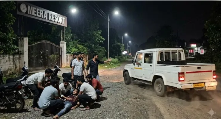 जन्मदिन की पार्टी के बाद खूनी विवाद: बोलेरो कैंपर से कुचलकर युवक की हत्या
