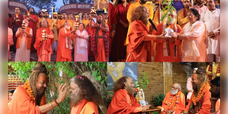 परमार्थ निकेतन में विश्व युवा कौशल दिवस का आयोजन, स्वामी चिदानन्द हुए सम्मानित