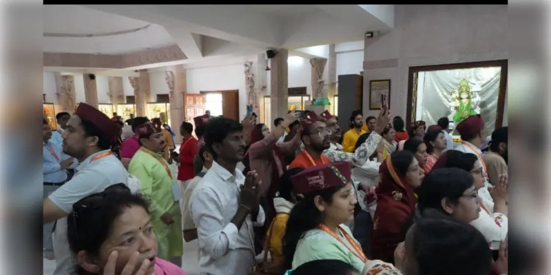 उत्तराखंड: श्रद्धालुओं की सोमनाथ स्वाभिमान पर्व यात्रा संपन्न, हर्रावाला पहुंचा यात्रियों का दल