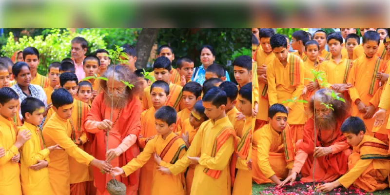 अक्षय ऊर्जा दिवस पर चिदानन्द का संदेश- पेड़ लगाएं, भविष्य बचाएं