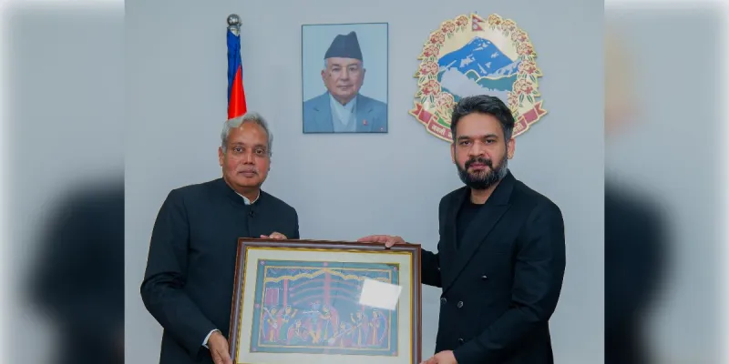 बालेंद्र शाह जल्द आएंगे भारत, भारतीय राजदूत ने सौंपा निमंत्रण पत्र
