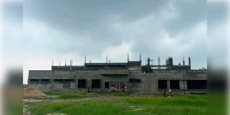 हरिहरपुर में बन रहा अत्याधुनिक इंडोर स्टेडियम, ग्रामीण खिलाड़ियों को मिलेंगी आधुनिक सुविधाएं